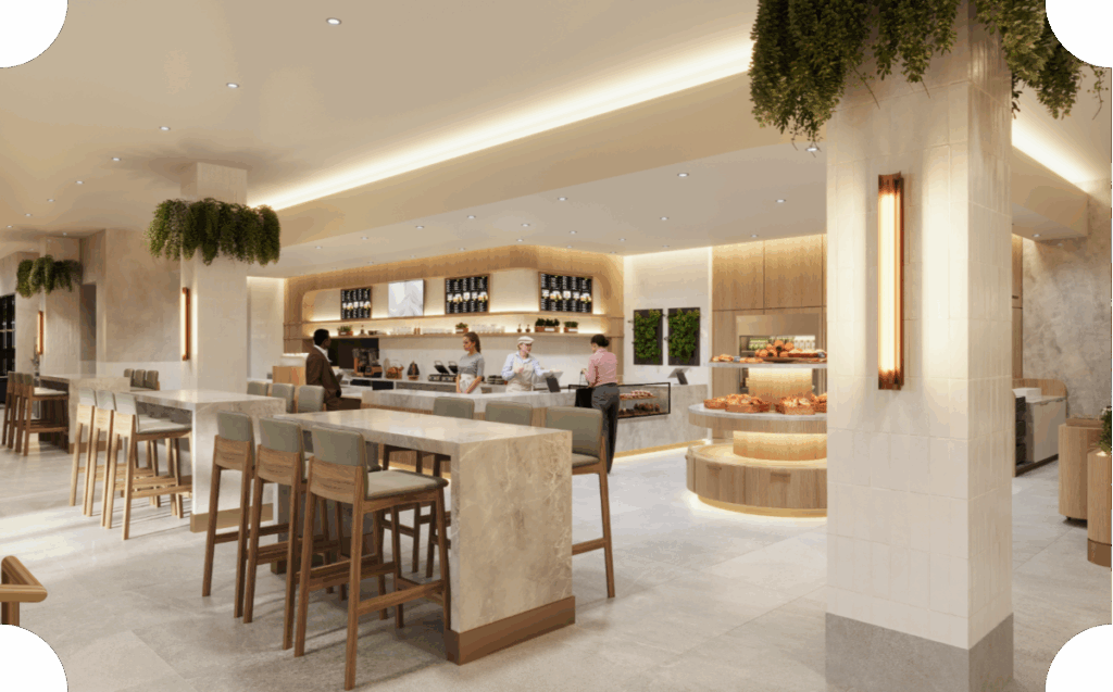 Café Au Lait's interior